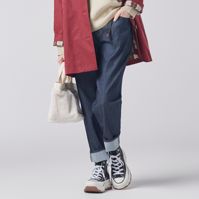 McGREGOR CLASSIC ウェビングベルトデニムパンツ