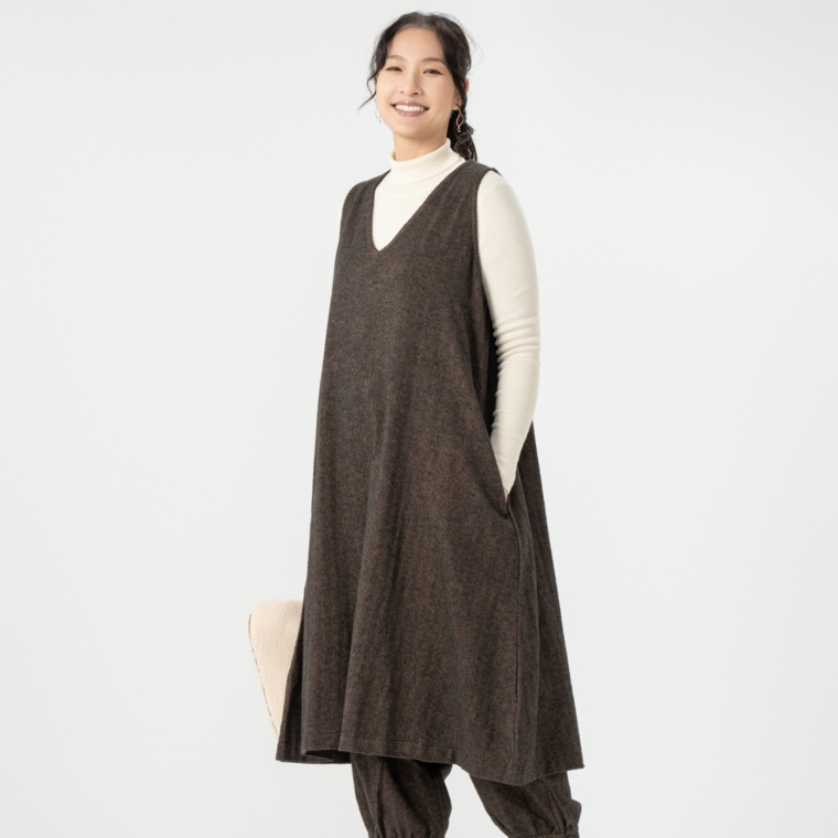 myM ツイード織ジャンパースカート