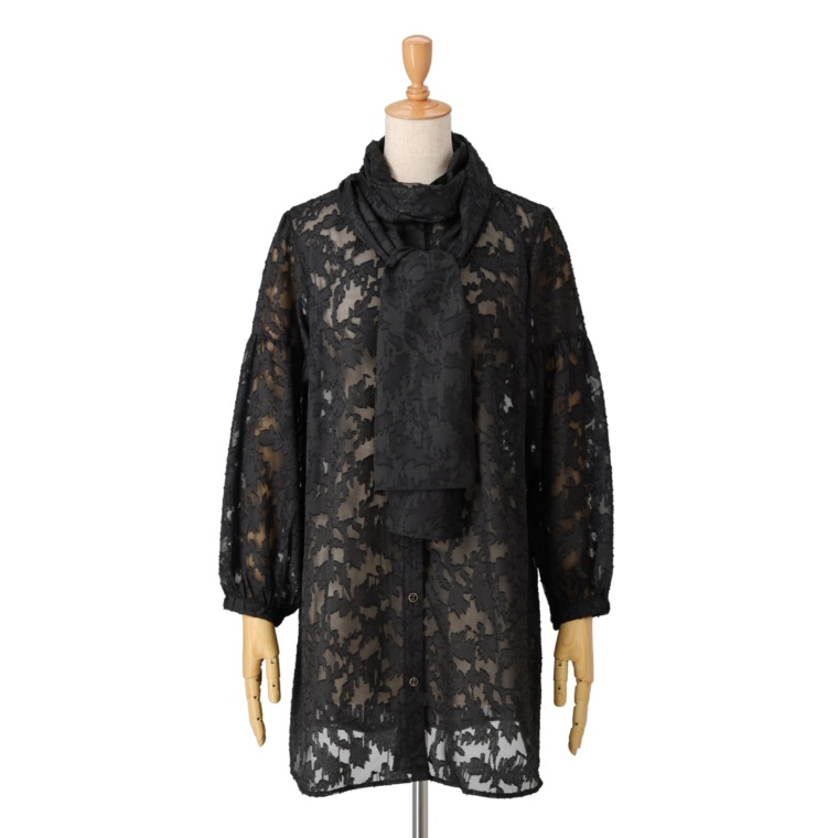 Makana na Kathy ele ele ベルパフスリーブブラウス