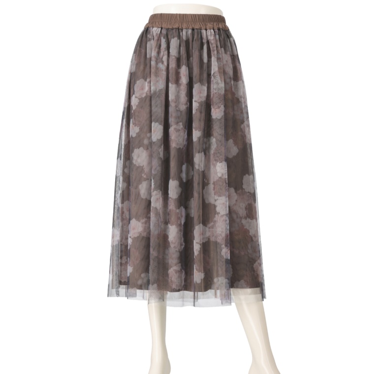 Makana na Kathy ele ele プリントチュールスカ-ト