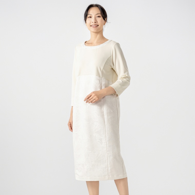 Makana na Kathy ele ele ジャガードワンピース