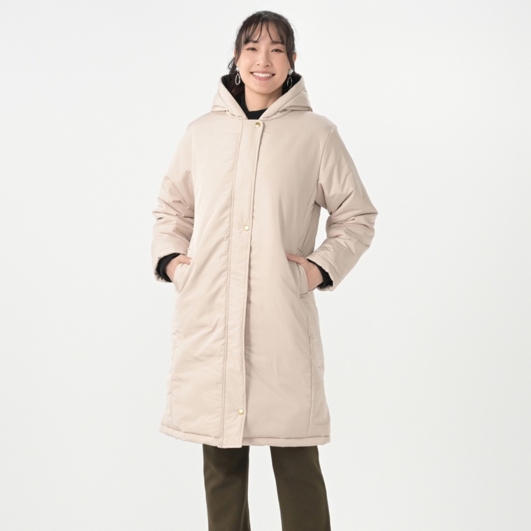 Provadorサーモシールド保温&撥水インサレーションベンチコート