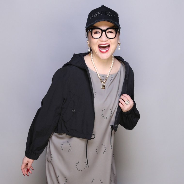 Anne Coquine UVカット撥水マルチウェイアンサンブルゾン