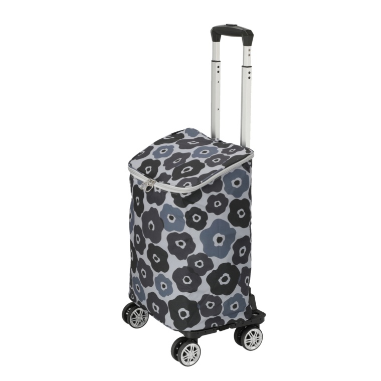 CHARMISS 花柄4輪ファスナーショッピングカート ネット限定