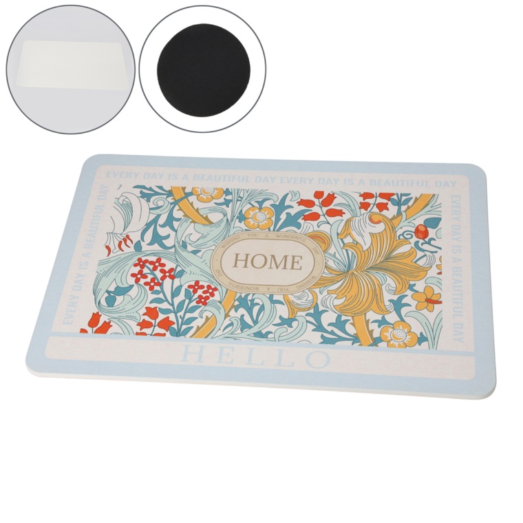 さらっと吸水 珪藻土バスマット ハードタイプ