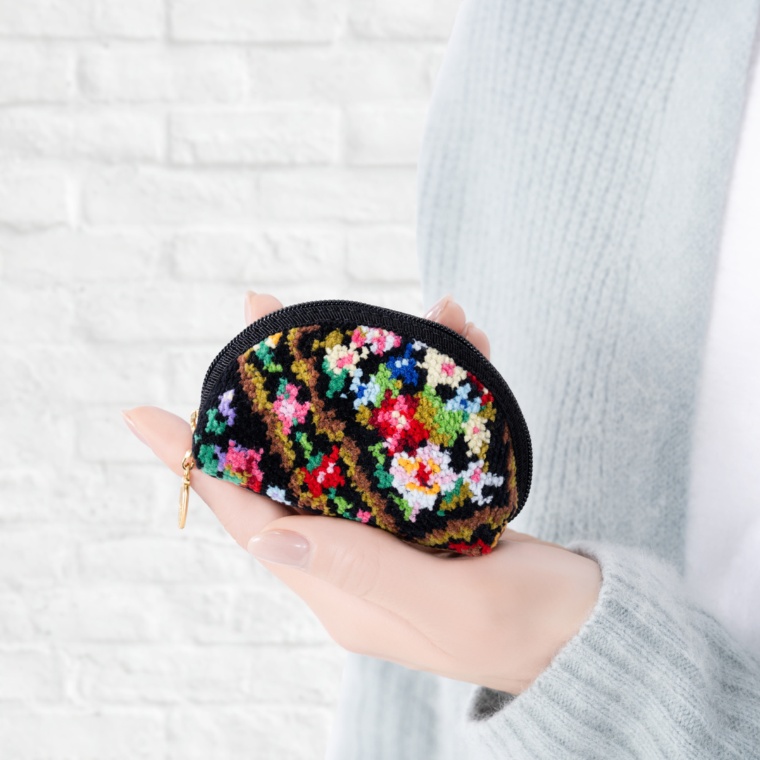 レイクアルスター シェニール織小物ポーチ