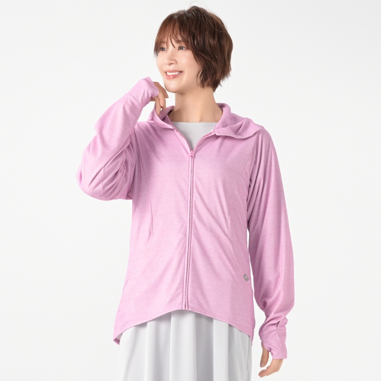 ミズノ 着る木陰 遮熱UVレディースパーカー