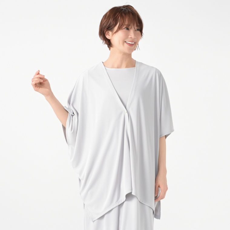 ミズノ 着る木陰 遮熱UVマルチカーディガン