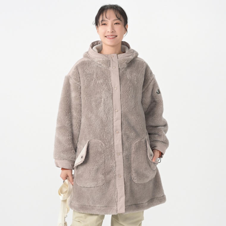 Carney ボンディングボアベンチコート