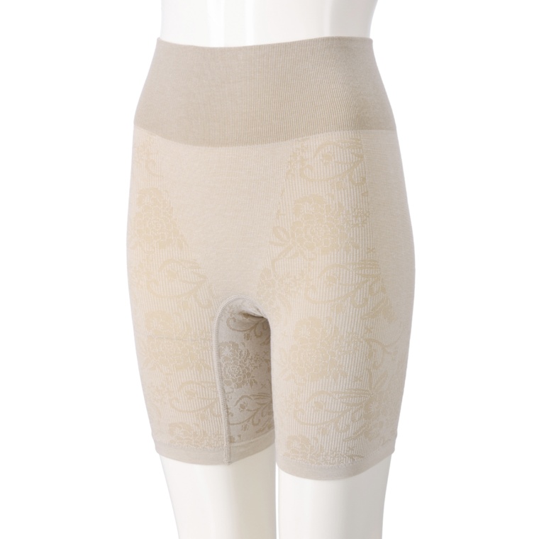 杉原杏璃のブーケ柄綿混補正ガードル