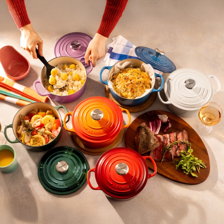 ル・クルーゼ シグニチャー ココット・ロンド18cm