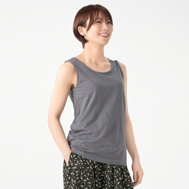 ピープルツリー オーガニックコットン タンクトップ