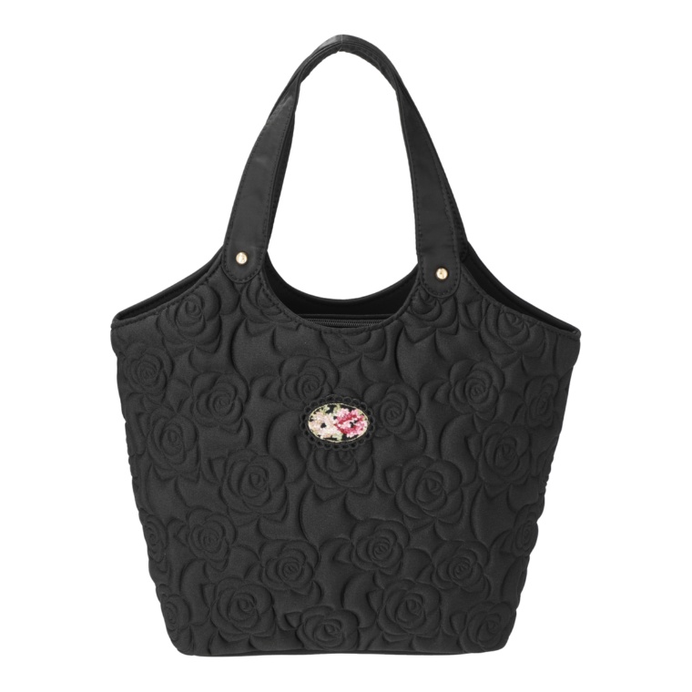 レイクアルスターシェニールワッペンローズボンディングテサゲバッグ