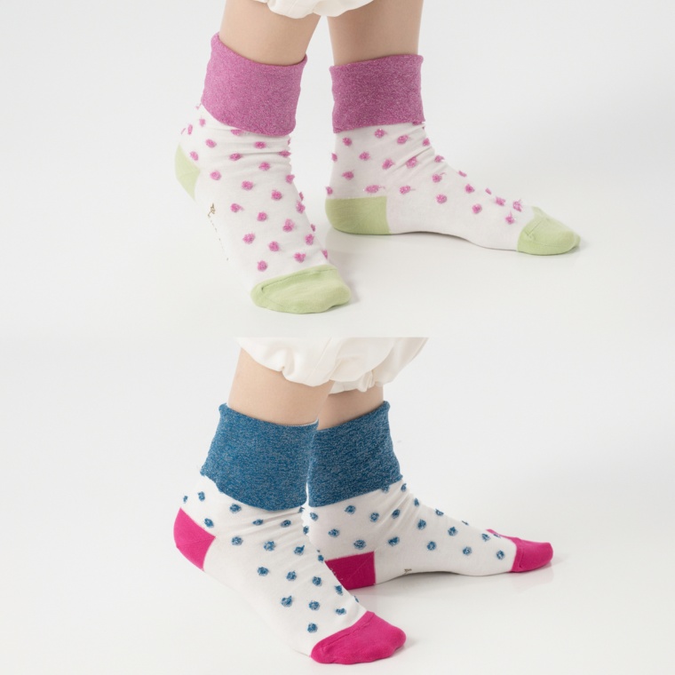 KawaiOkada もしゃもしゃソックスホワイトセット