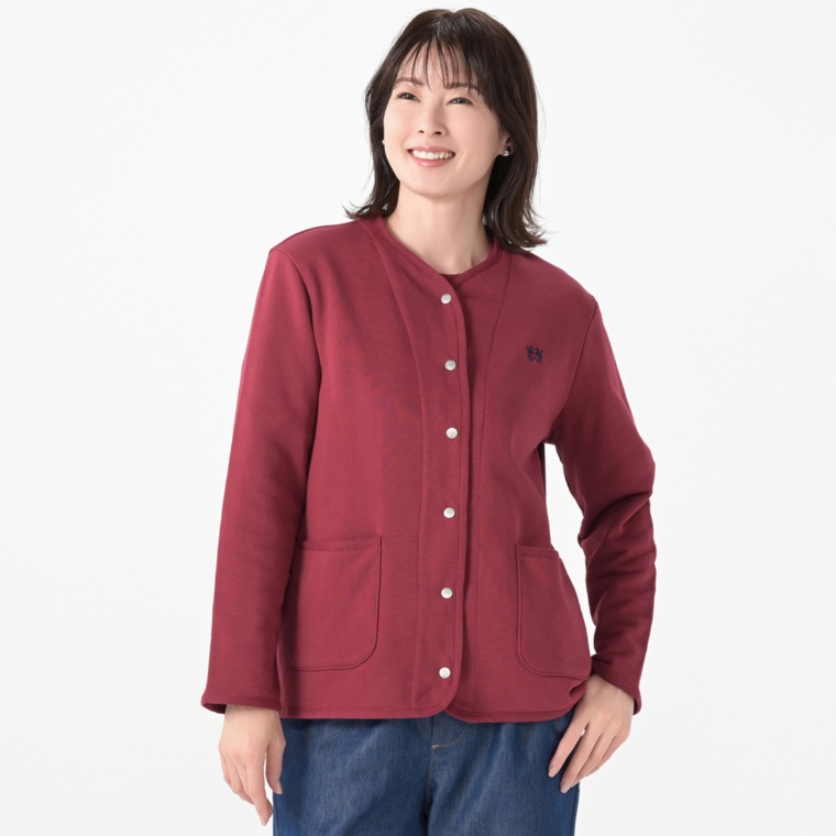 McGREGOR CLASSIC ロゴ刺繍裏毛カーディガンJK