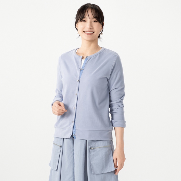 Provador パウダリーふわもちカーディガン