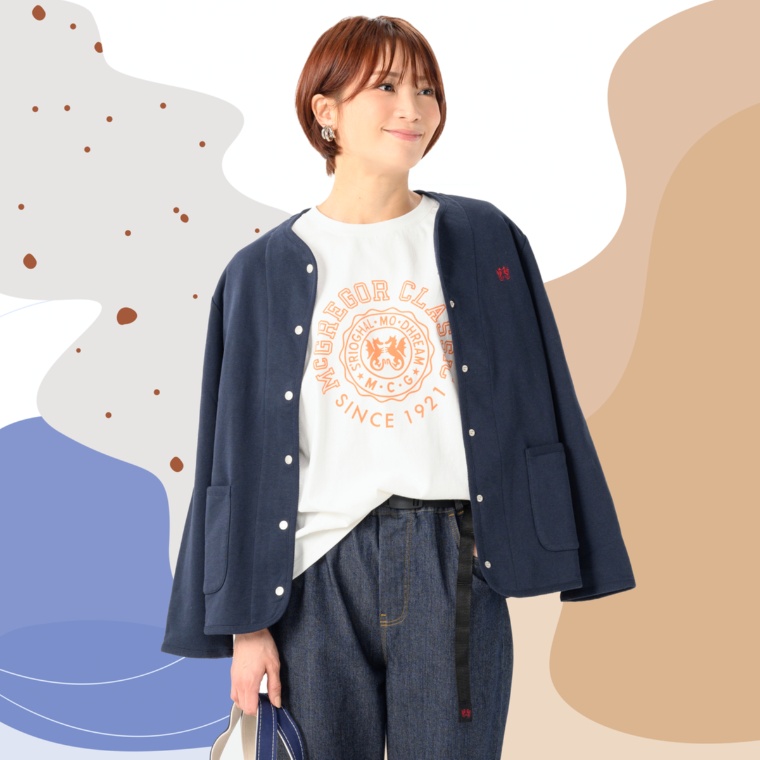 McGREGOR CLASSIC プリント半袖Tシャツ