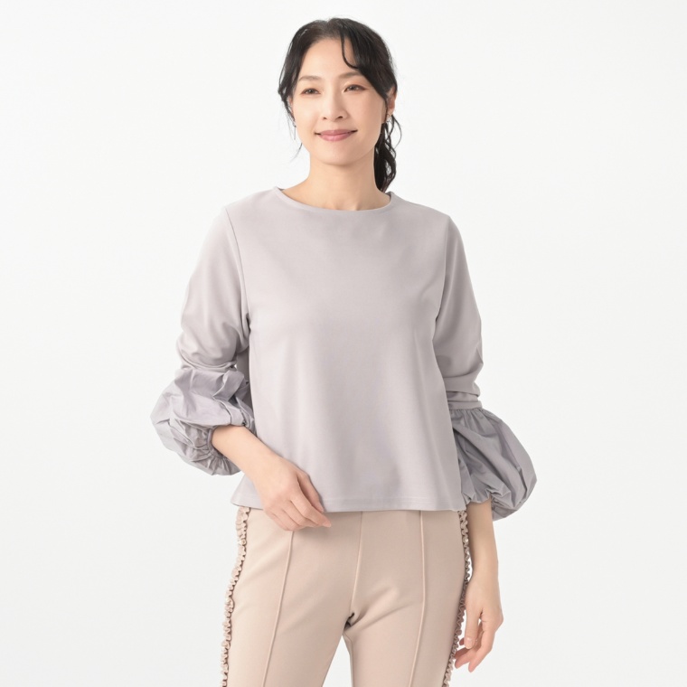 MISA Luxe バルーンスリーブプルオーバー