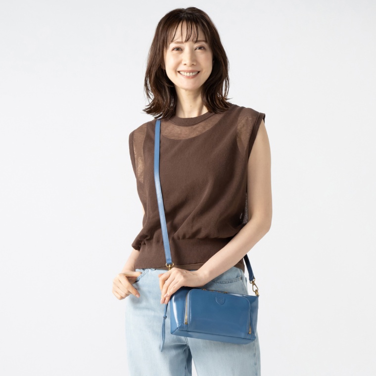 ベリーズヨーク イタリアンレザースマート2WAYショルダーバッグ