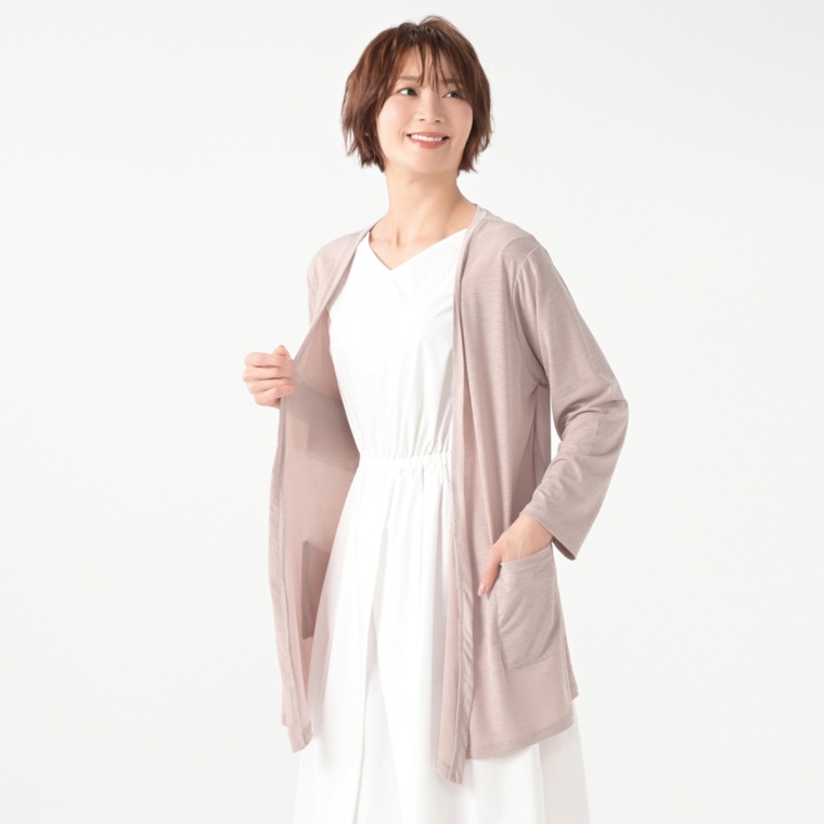 HANAE MORI カシュクールカーディガン