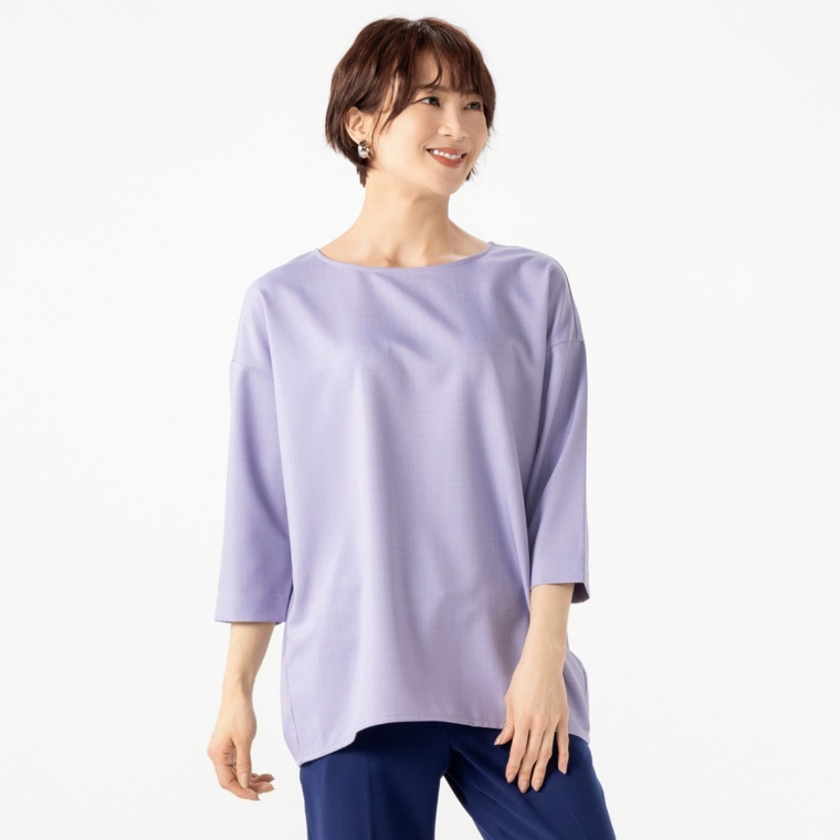 Oh My Tailor UVカット シャンブレーコクーンブラウス