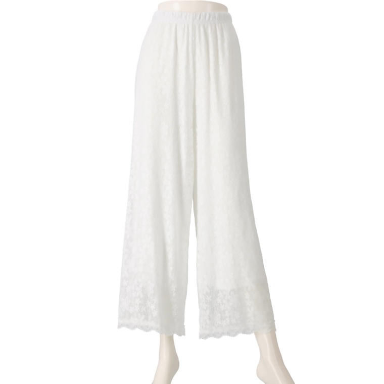 Makana na Kathy カプアストレッチレースパンツ