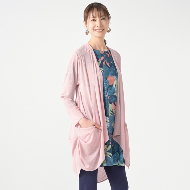 Makana na Kathy ドレープカーディガン