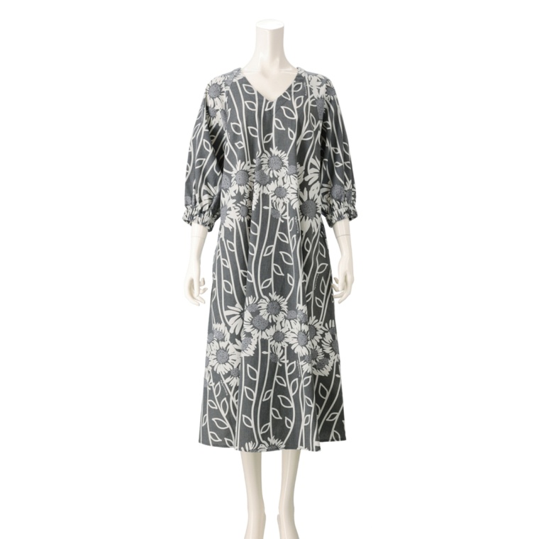 Makana na Kathy ソレイユプリントワンピース