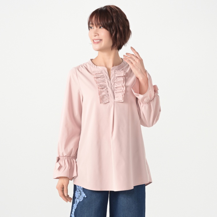 &LOVE 手元美人な袖リボンチュニック