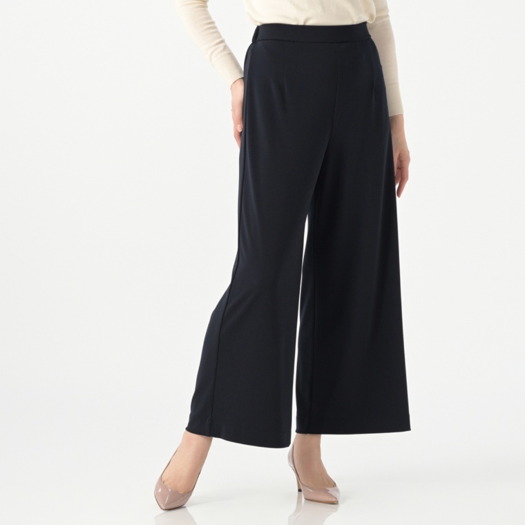 Provador 上品素材ペオス使用ハイテンションワイドパンツ