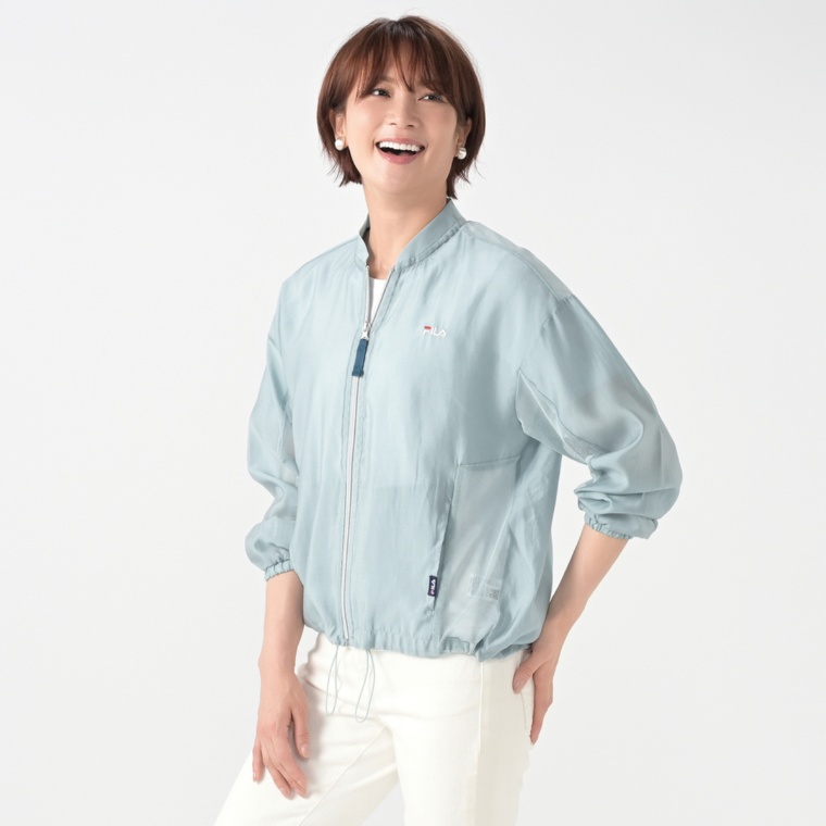 FILA 接触冷感エアリーブルゾン