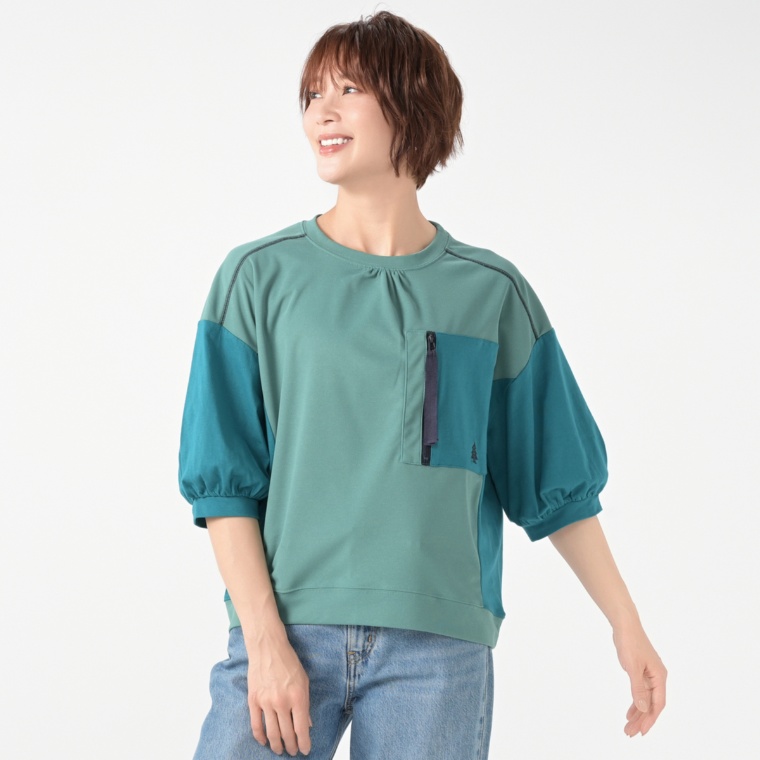 WOODS 吸水速乾アクティブビッグポケットプルオーバー