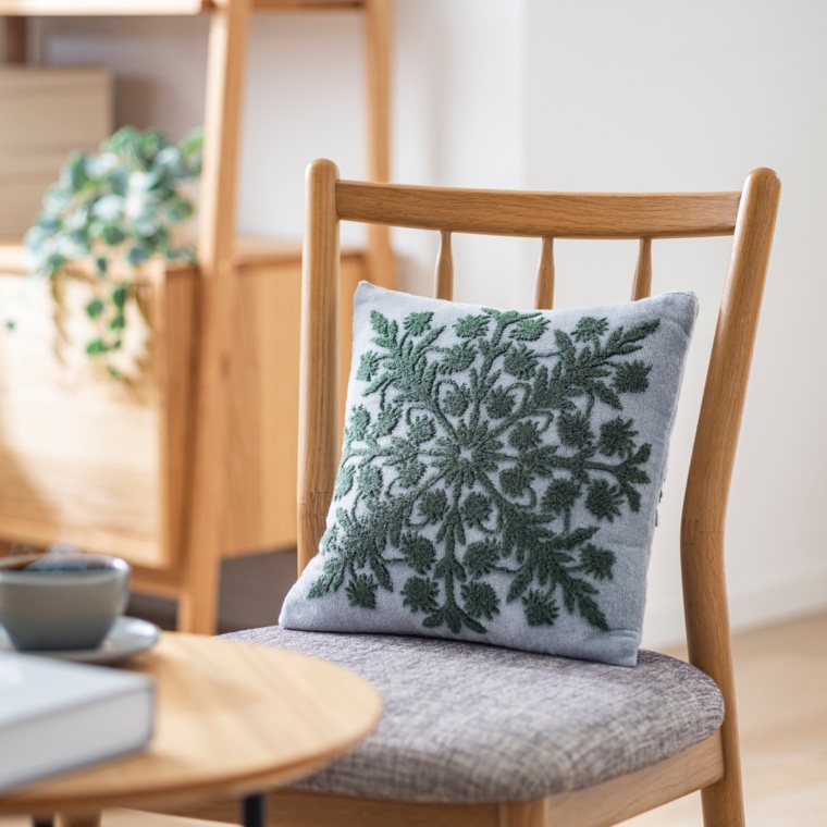 キャシーマム ノヘア クッション 約32×32cm