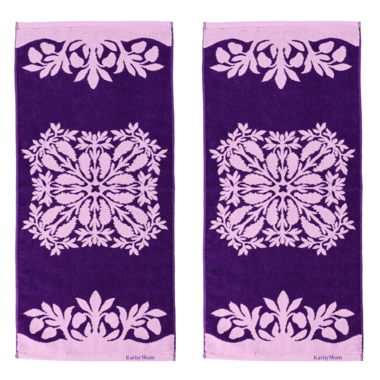 キャシーマム ノヘア フェイスタオル同色2枚セット 約34×80cm