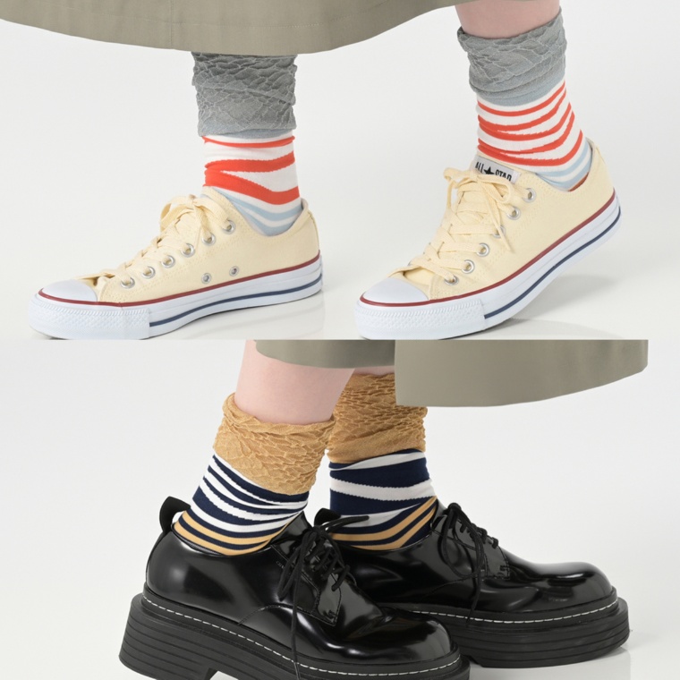 KiKKi ロゴソックス【日本製】