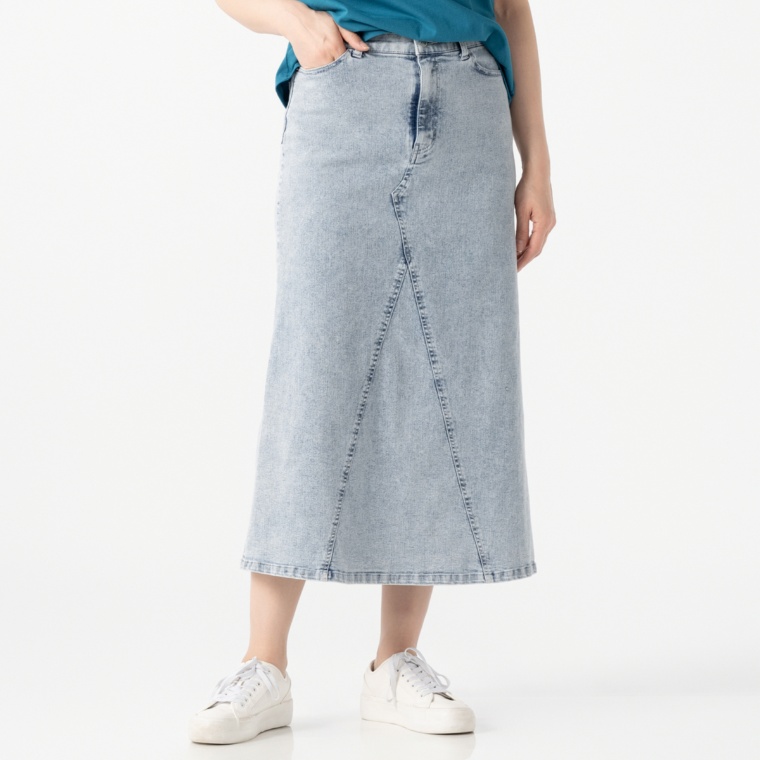 Coeur sucre Aラインデニムスカート