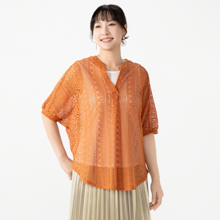 Coeur sucre レースプルオーバー＆タンクトップセット