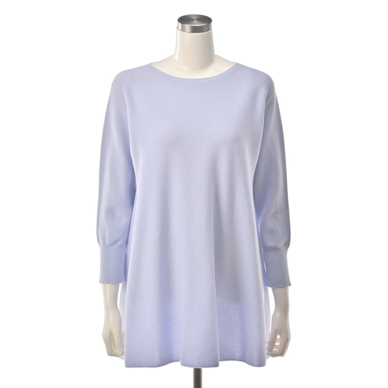 ReginaEve ギザコットン100% Aラインサブリナネックチュニック