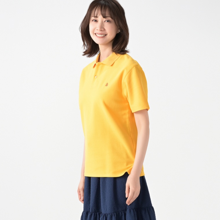 GRC ホット君ワンポイント刺繍ポロシャツ