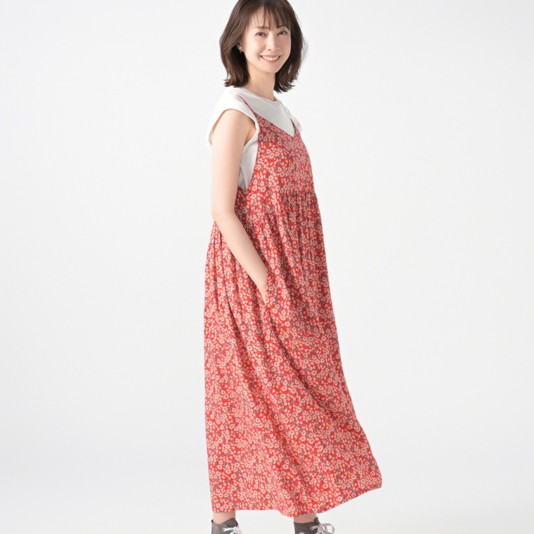 GRC 花柄キャミワンピース