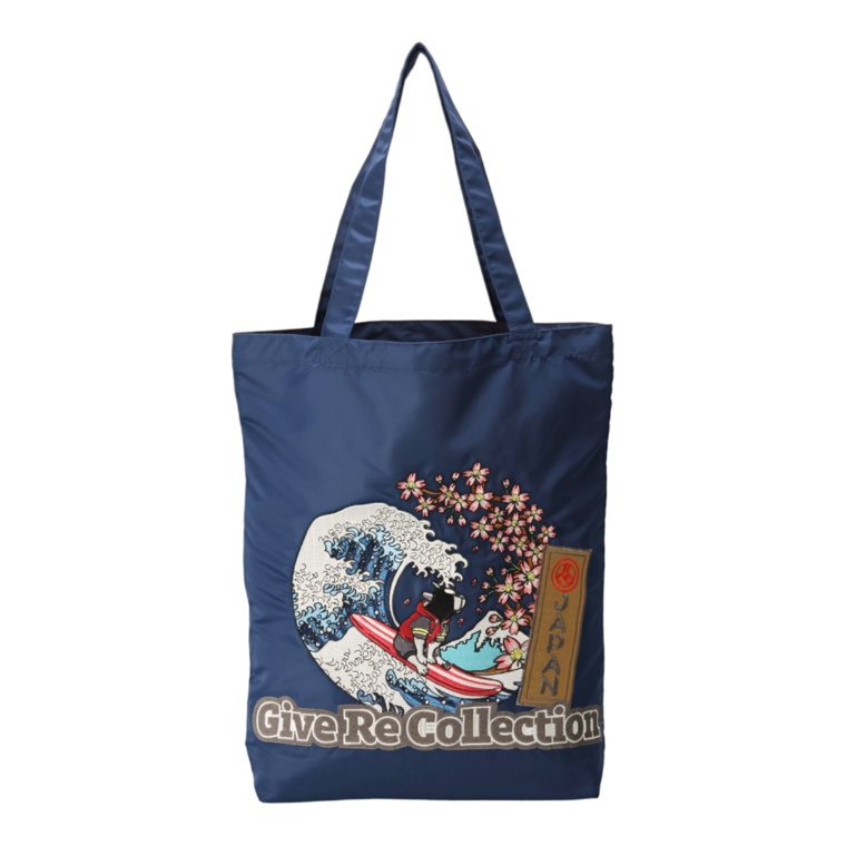 GRC スカジャン風刺繍トートバッグ