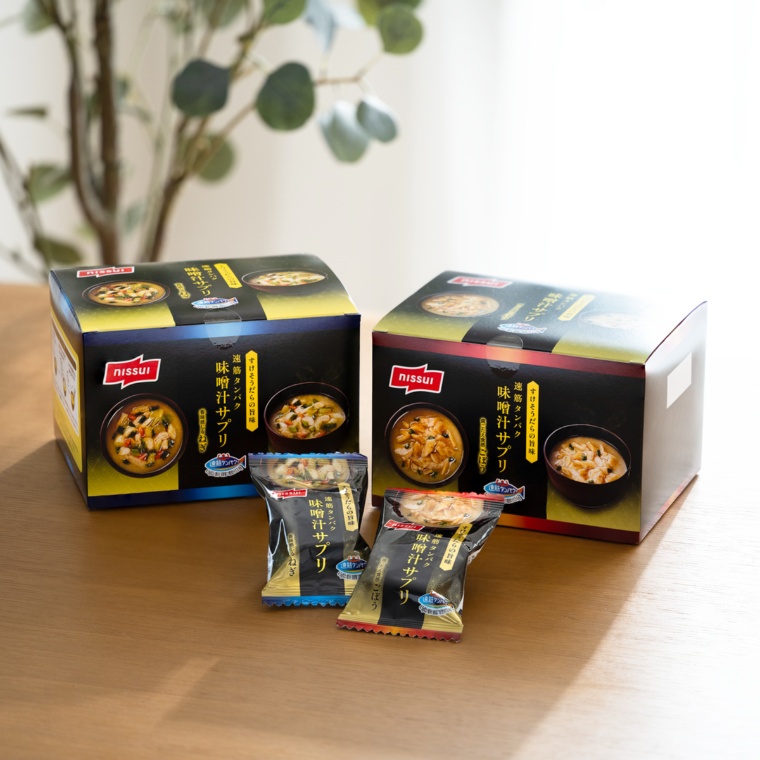 ニッスイ 速筋タンパク味噌汁サプリ 14個入り