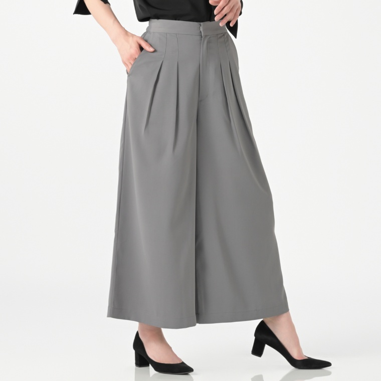 YukaKoshino 2タックワイドパンツ