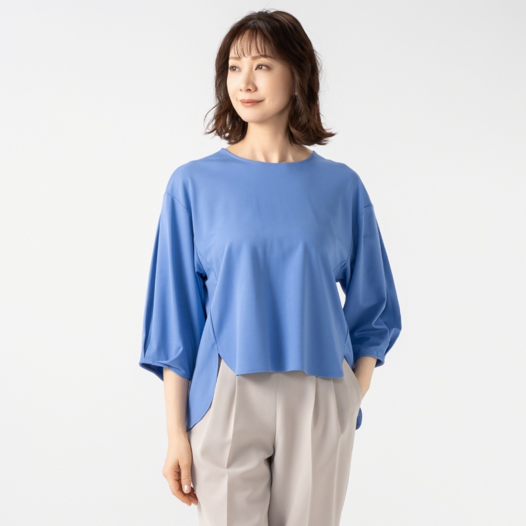 YukaKoshino タックスリーブプルオーバー