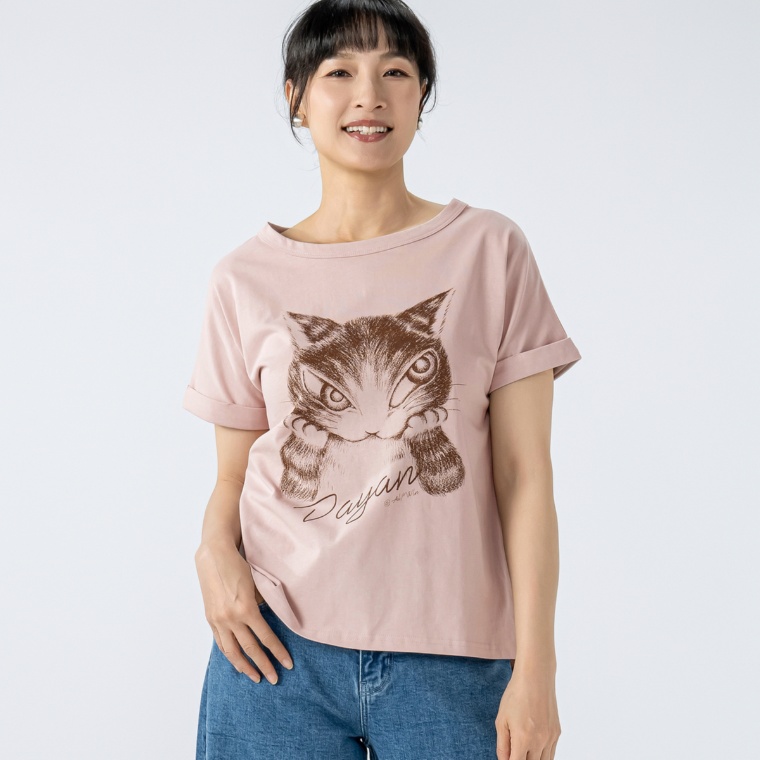 わちふぃーるど ほおづえダヤンスケッチ Tシャツ