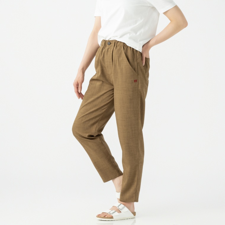 McGREGOR CLASSIC リネン調ストレートパンツ