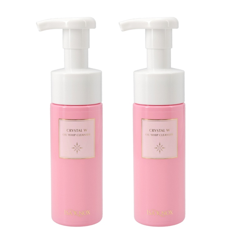 イザノックス クリスタルWオイルホイップクレンジング2本セット