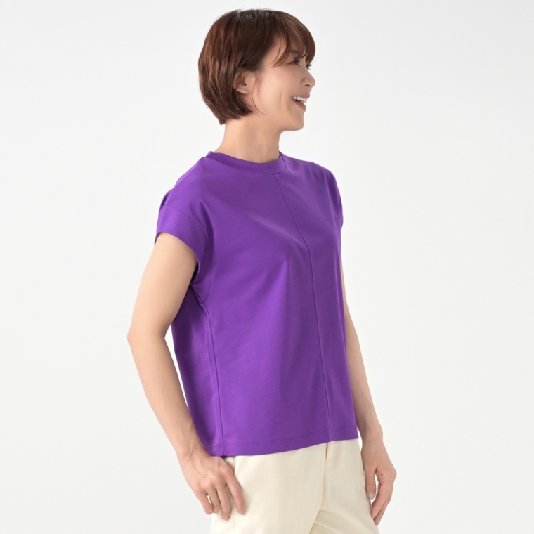 calma 汗染み防止&二の腕カバー 大人プルオーバー