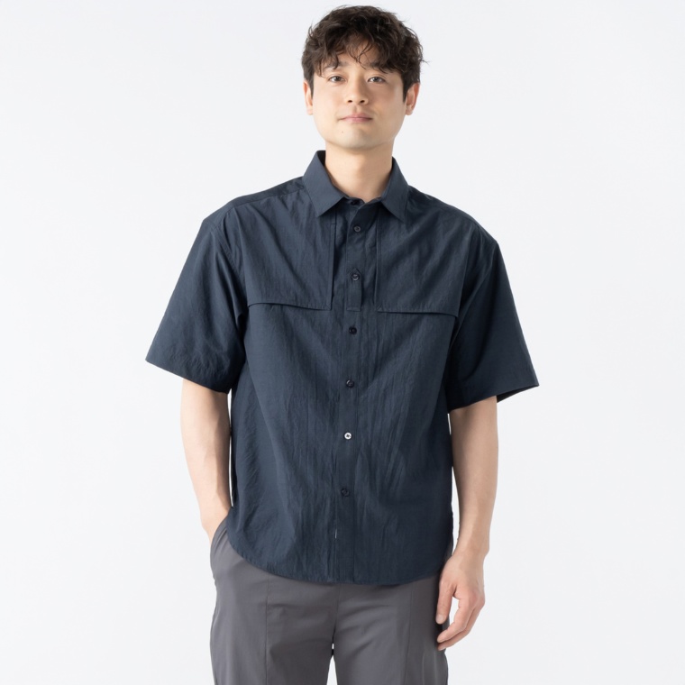 Lucca Uomo alla moda ベンチレーターシャツ