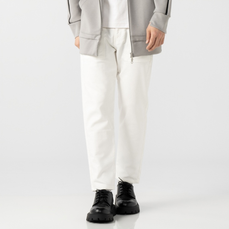 Lucca Uomo alla moda リラックスストレッチデニム